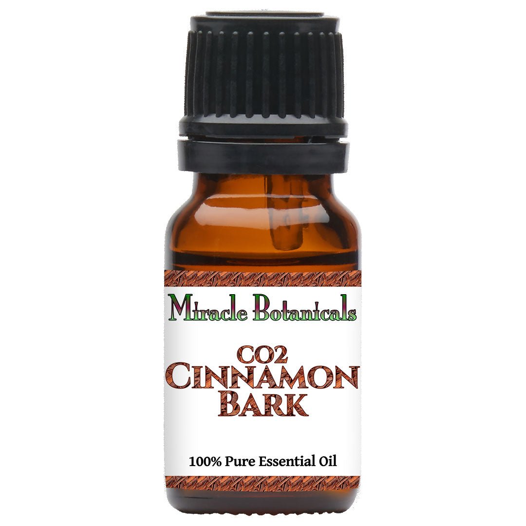 Cinnamon Bark Essential Oil - CO2 Extracted (Cinnamomum Zeylanicum) - Miracle Botanicals Essential Oils