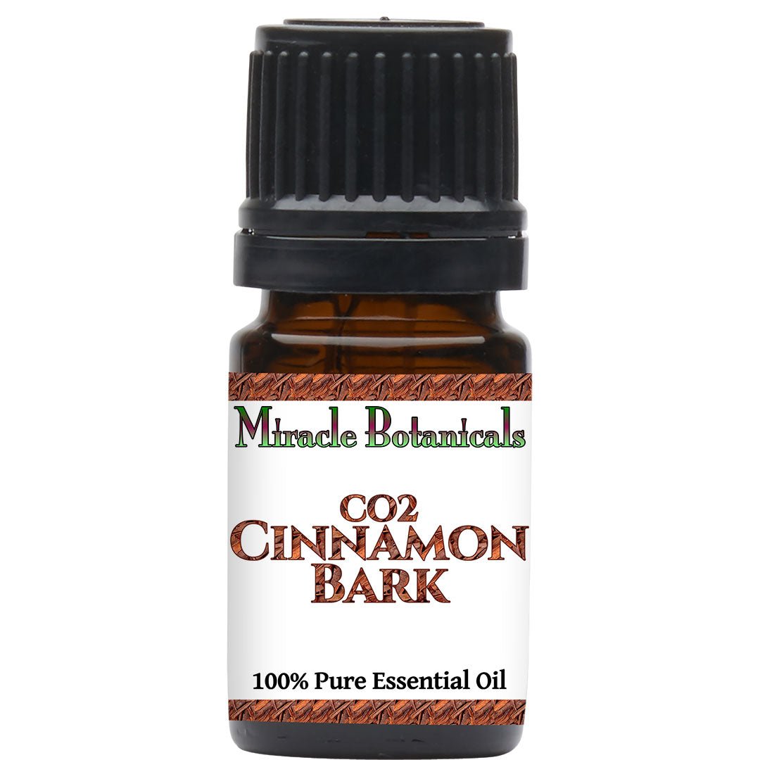 Cinnamon Bark Essential Oil - CO2 Extracted (Cinnamomum Zeylanicum) - Miracle Botanicals Essential Oils
