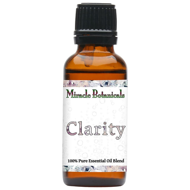Clarity Essential Oil Blend - 100% Pure Essential Oil Blend for Physical and Mental Clarity - Miracle Botanicals Essential Oils