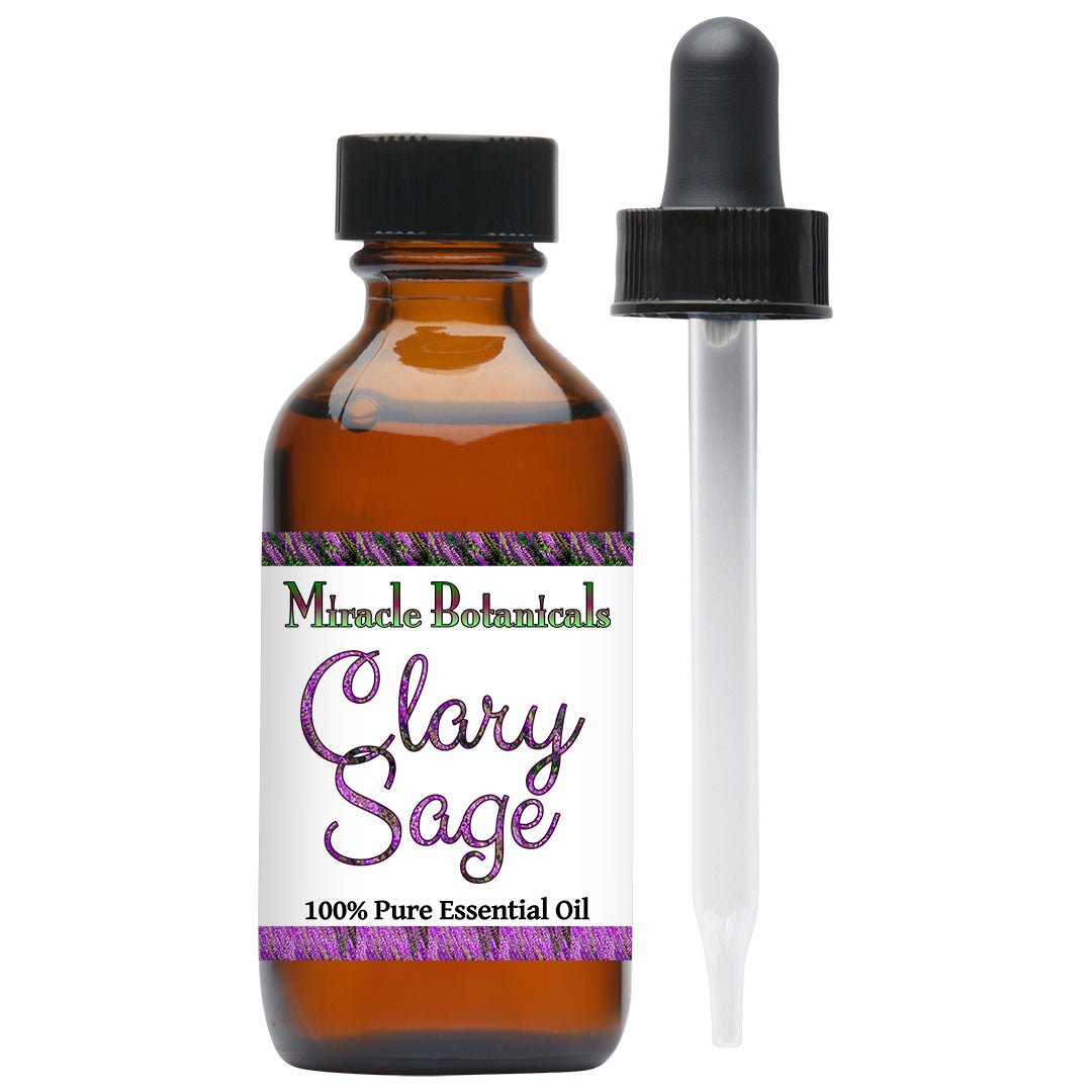 Clary Sage (Bulgarian) Essential Oil (Salvia Sclarea) - Miracle Botanicals Essential Oils