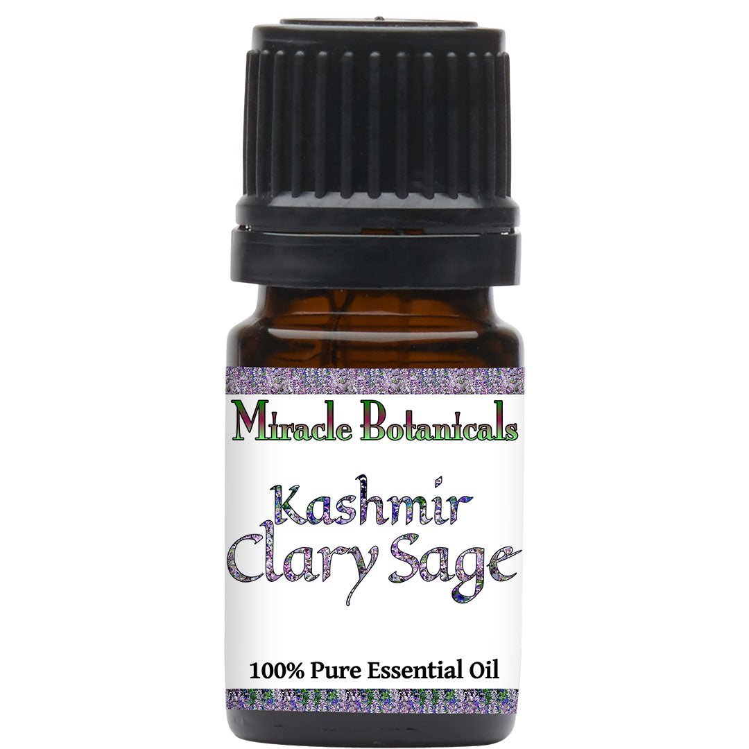 Clary Sage (Kashmir) Essential Oil (Salvia Sclarea) - Miracle Botanicals Essential Oils