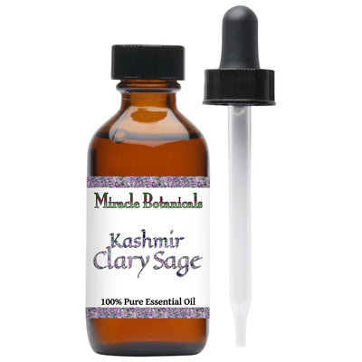 Clary Sage (Kashmir) Essential Oil (Salvia Sclarea) - Miracle Botanicals Essential Oils