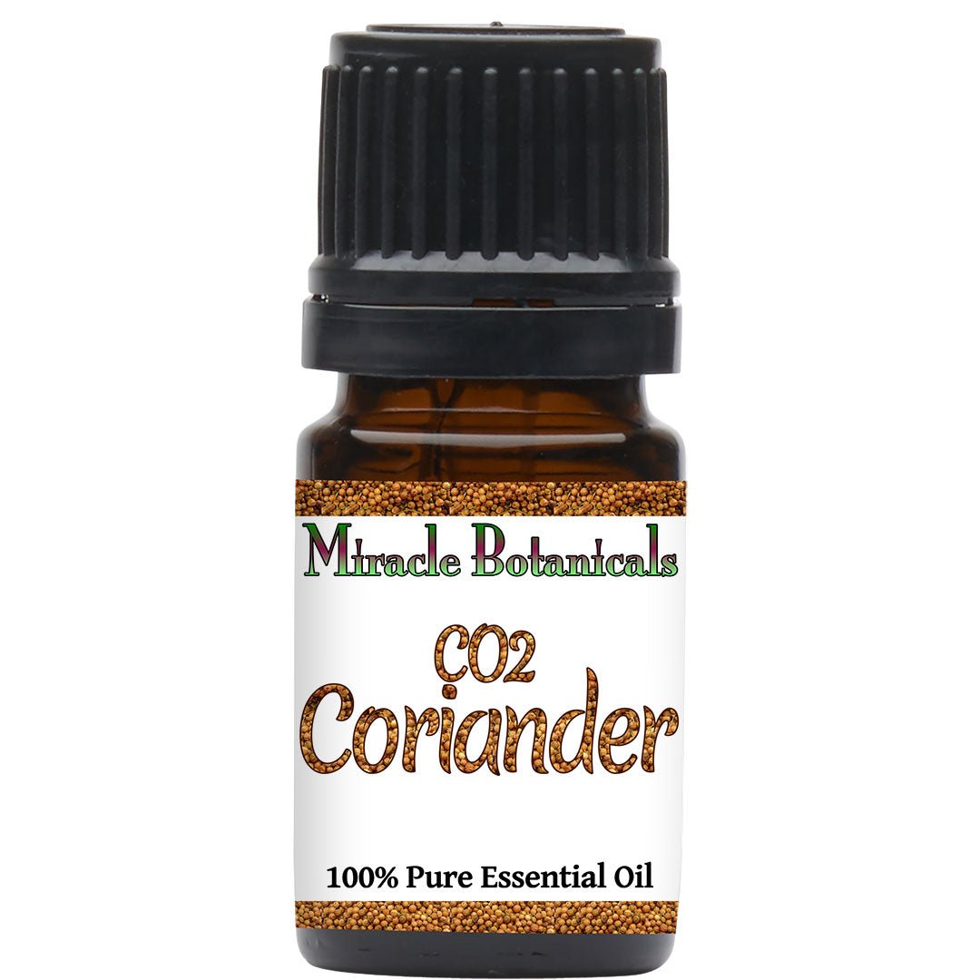 Coriander Essential Oil - CO2 Extracted (Coriandrum Sativum) - Miracle Botanicals Essential Oils