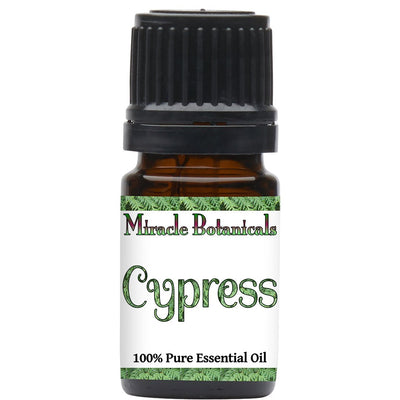 Cypress Essential Oil - Wildcrafted (Cupressus Sempervirens) - Miracle Botanicals Essential Oils