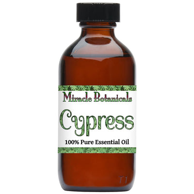Cypress Essential Oil - Wildcrafted (Cupressus Sempervirens) - Miracle Botanicals Essential Oils
