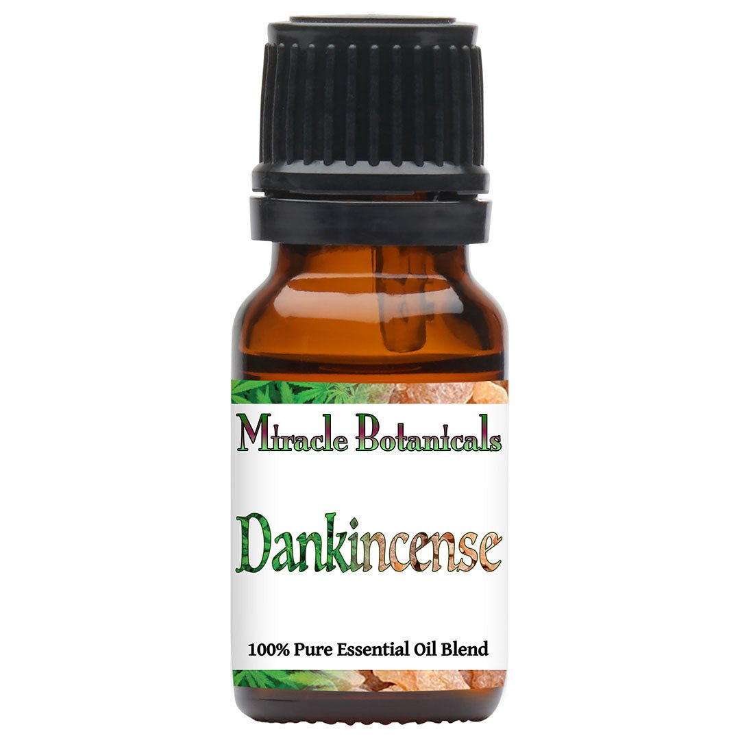 Dankincense Essential Oil Blend - 100% Pure Essential Oil Blend of Cannabis and Frankincense Carterii - Miracle Botanicals Essential Oils