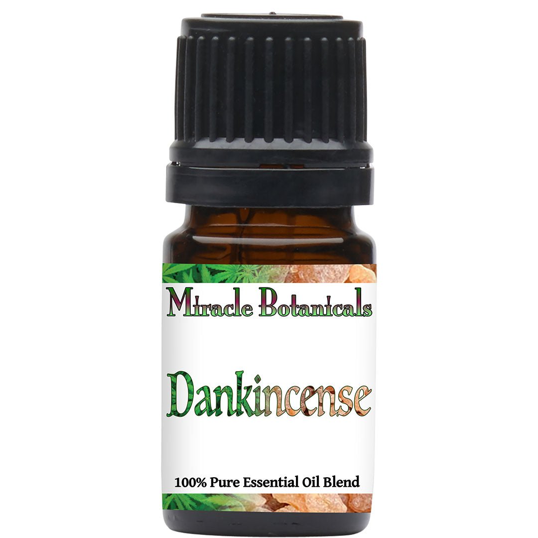 Dankincense Essential Oil Blend - 100% Pure Essential Oil Blend of Cannabis and Frankincense Carterii - Miracle Botanicals Essential Oils