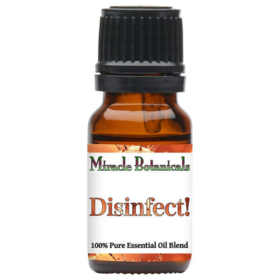 Disinfect Essential Oil Blend to Boost Immune Function, Neutralize Germs, Cleaning & Sanitizing - Miracle Botanicals Essential Oils