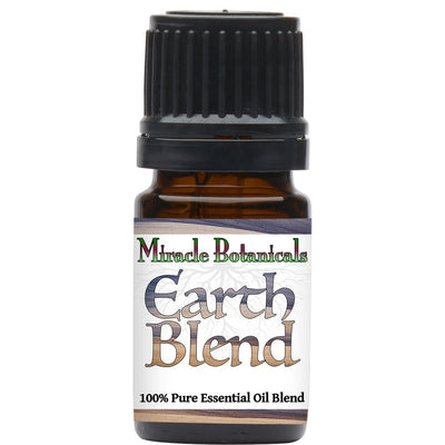 Earth Essential Oil Blend - 100% Essential Oil Blend for Grounding and Clearing - Miracle Botanicals Essential Oils