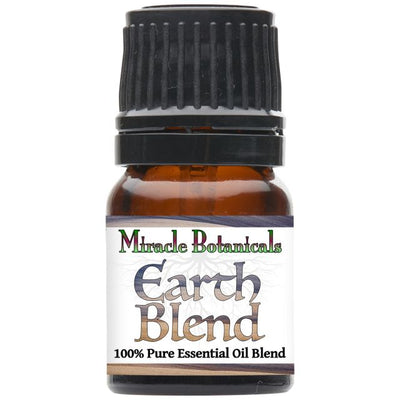 Earth Essential Oil Blend - 100% Essential Oil Blend for Grounding and Clearing - Miracle Botanicals Essential Oils