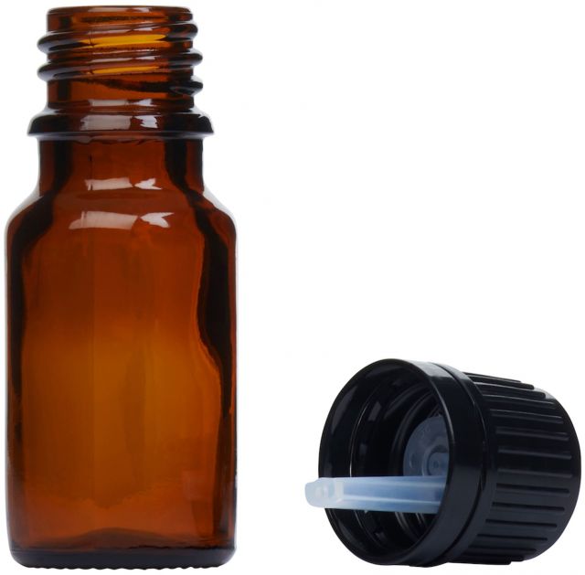 Essential Oil Glass Bottles - 10ml - Packs of 4, 6, and 12 - Miracle Botanicals Essential Oils