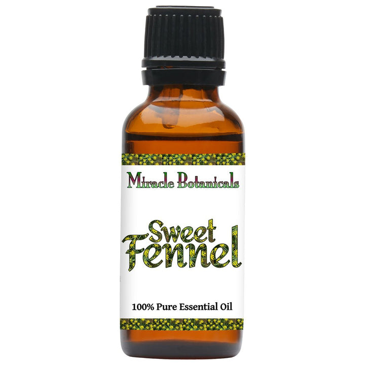 Fennel (Sweet) Essential Oil (Foeniculum Vulgare Mill Var Dulce) - Miracle Botanicals Essential Oils