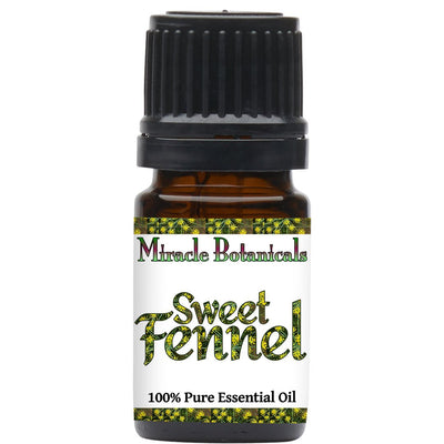 Fennel (Sweet) Essential Oil (Foeniculum Vulgare Mill Var Dulce) - Miracle Botanicals Essential Oils