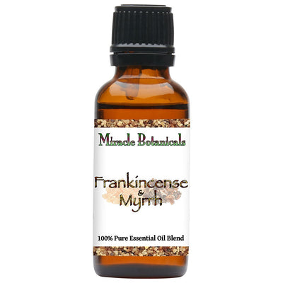Frankincense and Myrrh - 100% Pure Essential Oil Blend of Carterii and Myrrh - Miracle Botanicals Essential Oils