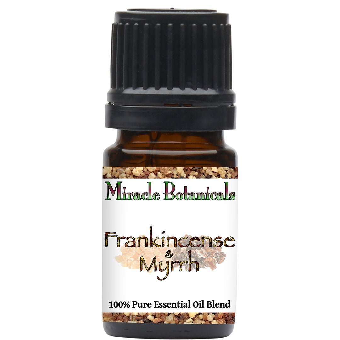 Frankincense and Myrrh - 100% Pure Essential Oil Blend of Carterii and Myrrh - Miracle Botanicals Essential Oils