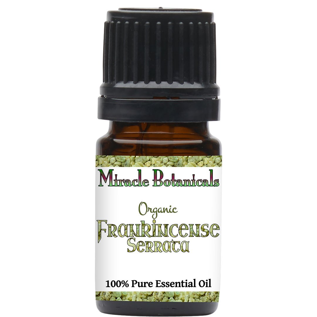 Frankincense Serrata Essential Oil - Organic - India (Boswellia Serrata) - Miracle Botanicals Essential Oils