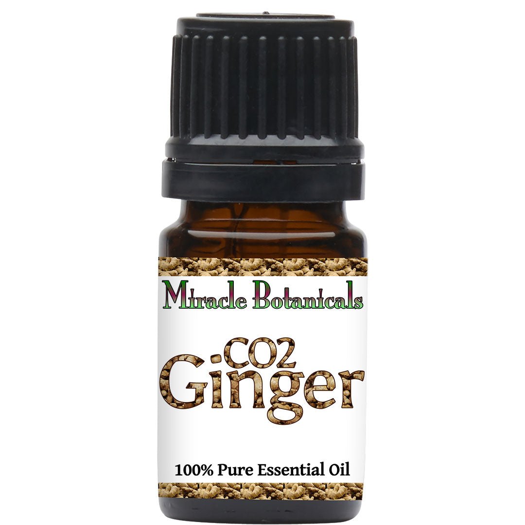 Ginger Essential Oil - CO2 Extracted (Zingiber Officinalis) - Miracle Botanicals Essential Oils