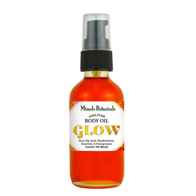 Glow Body Oil - Pure & Natural Carrier Oil Blend - Miracle Botanicals Essential Oils