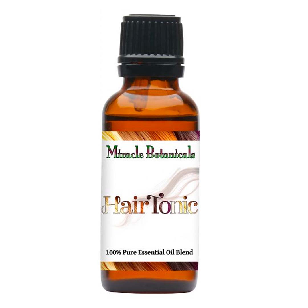 Hair Tonic Hair and Scalp Elixir - 100% Pure Essential Oil Blend for Hair and Scalp Treatment - Miracle Botanicals Essential Oils