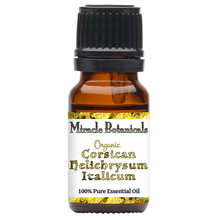 Helichrysum Italicum (Corsican) Essential Oil - Organic (Helichrysum Italicum G. Don) - Miracle Botanicals Essential Oils