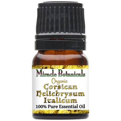 Helichrysum Italicum (Corsican) Essential Oil - Organic (Helichrysum Italicum G. Don) - Miracle Botanicals Essential Oils