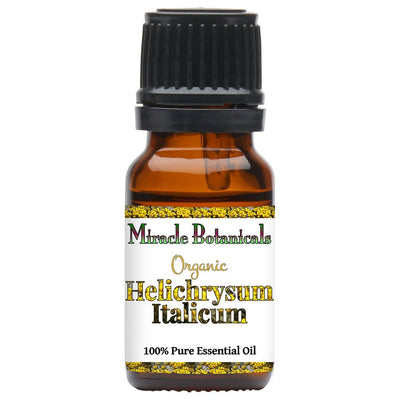 Helichrysum Italicum Essential Oil - Organic - France (Helichrysum Italicum G. Don) - Miracle Botanicals Essential Oils