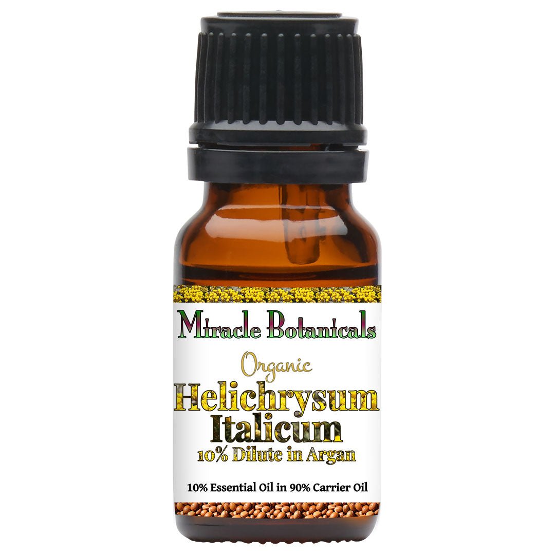 Helichrysum Italicum Essential Oil - Organic - France (Helichrysum Italicum G. Don) - Miracle Botanicals Essential Oils