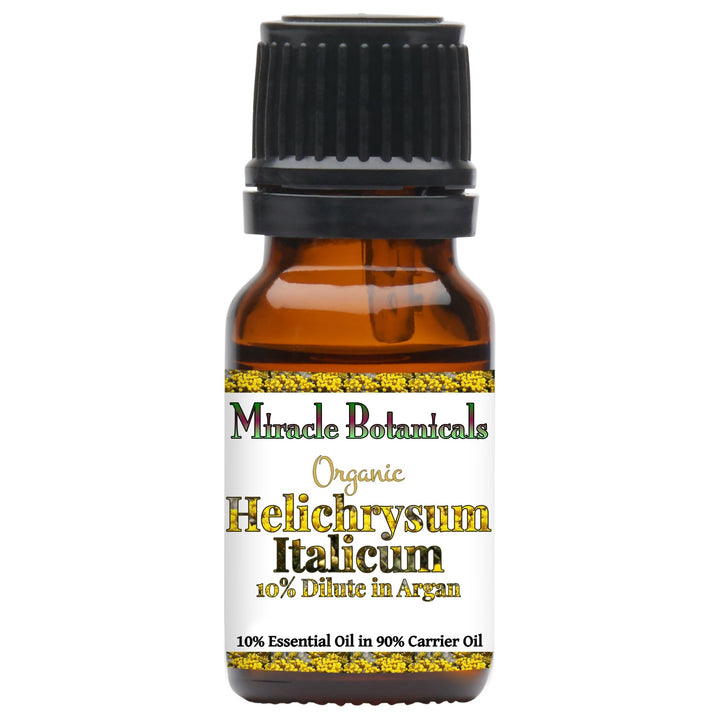 Helichrysum Italicum Essential Oil - Organic - Italy (Helichrysum Italicum G. Don) - Miracle Botanicals Essential Oils
