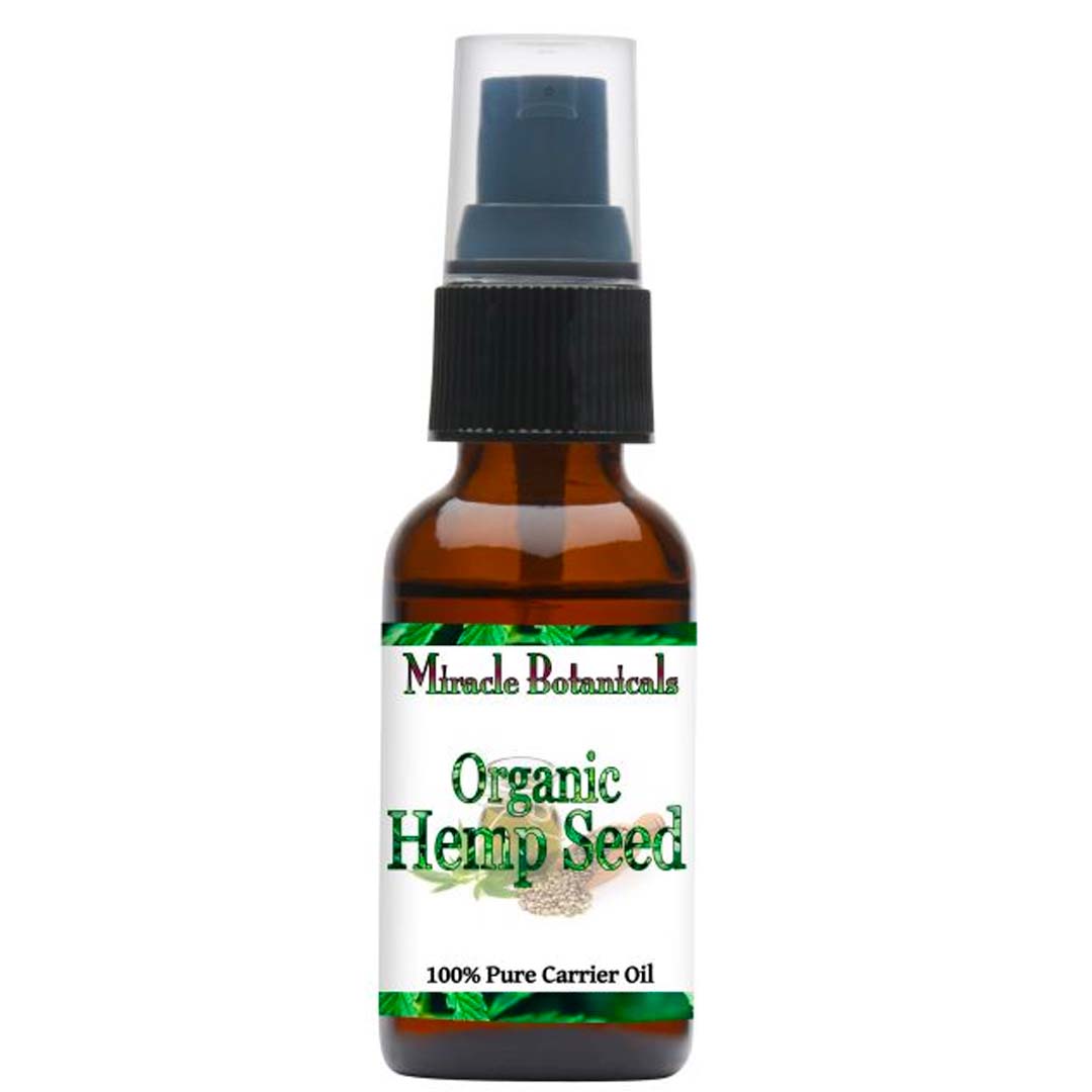 Hemp Seed Oil - Organic (Cannabis Sativa) - Miracle Botanicals Essential Oils