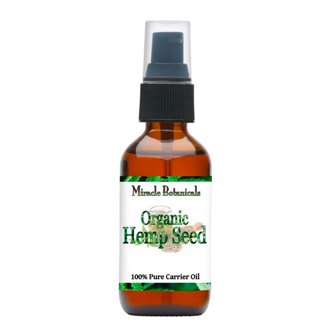 Hemp Seed Oil - Organic (Cannabis Sativa) - Miracle Botanicals Essential Oils