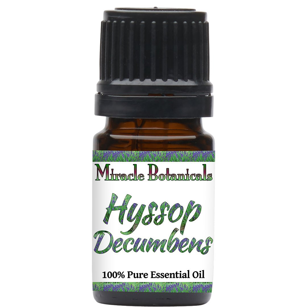 Hyssop Decumbens Essential Oil (Hyssopus Decumbens) - Miracle Botanicals Essential Oils