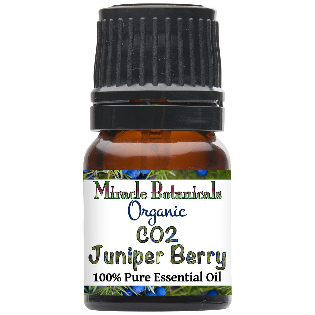 Juniper Berry Essential Oil - Organic - Co2 Extracted (Juniperus Communis) - Miracle Botanicals Essential Oils