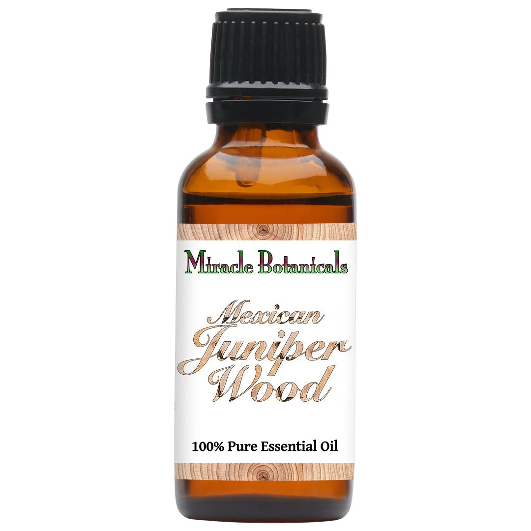 Juniper Wood (Mexican) Essential Oil (Juniperus Mexicana) - Texas Cedarwood - Miracle Botanicals Essential Oils