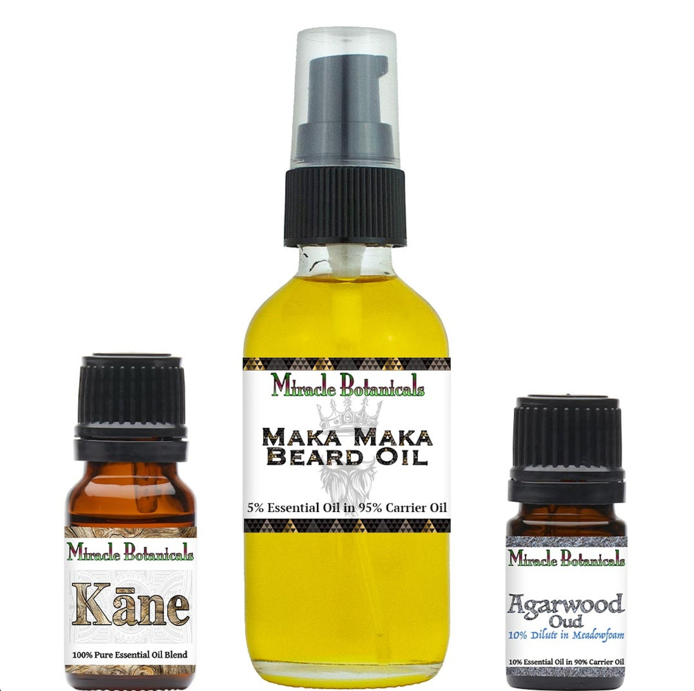 King Aromatherapy Set - Essential Oil Blends for Masculine Expression