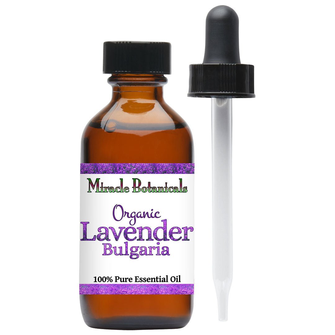 Lavender (Bulgaria) Essential Oil - Organic (Lavandula Angustifolia) - Miracle Botanicals Essential Oils