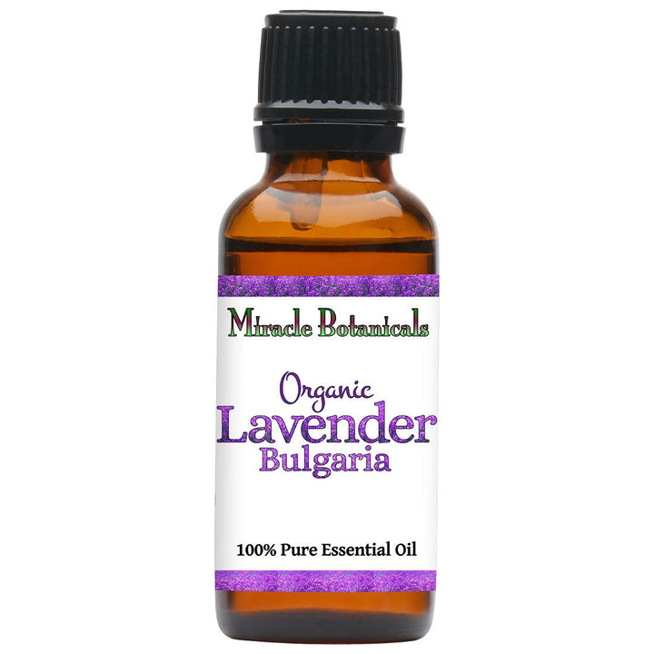 Lavender (Bulgaria) Essential Oil - Organic (Lavandula Angustifolia) - Miracle Botanicals Essential Oils