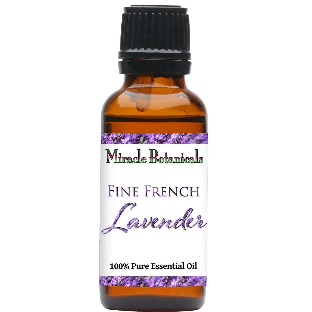 Lavender (Fine French - High Altitude) Essential Oil (Lavandula Angustifolia) - Miracle Botanicals Essential Oils