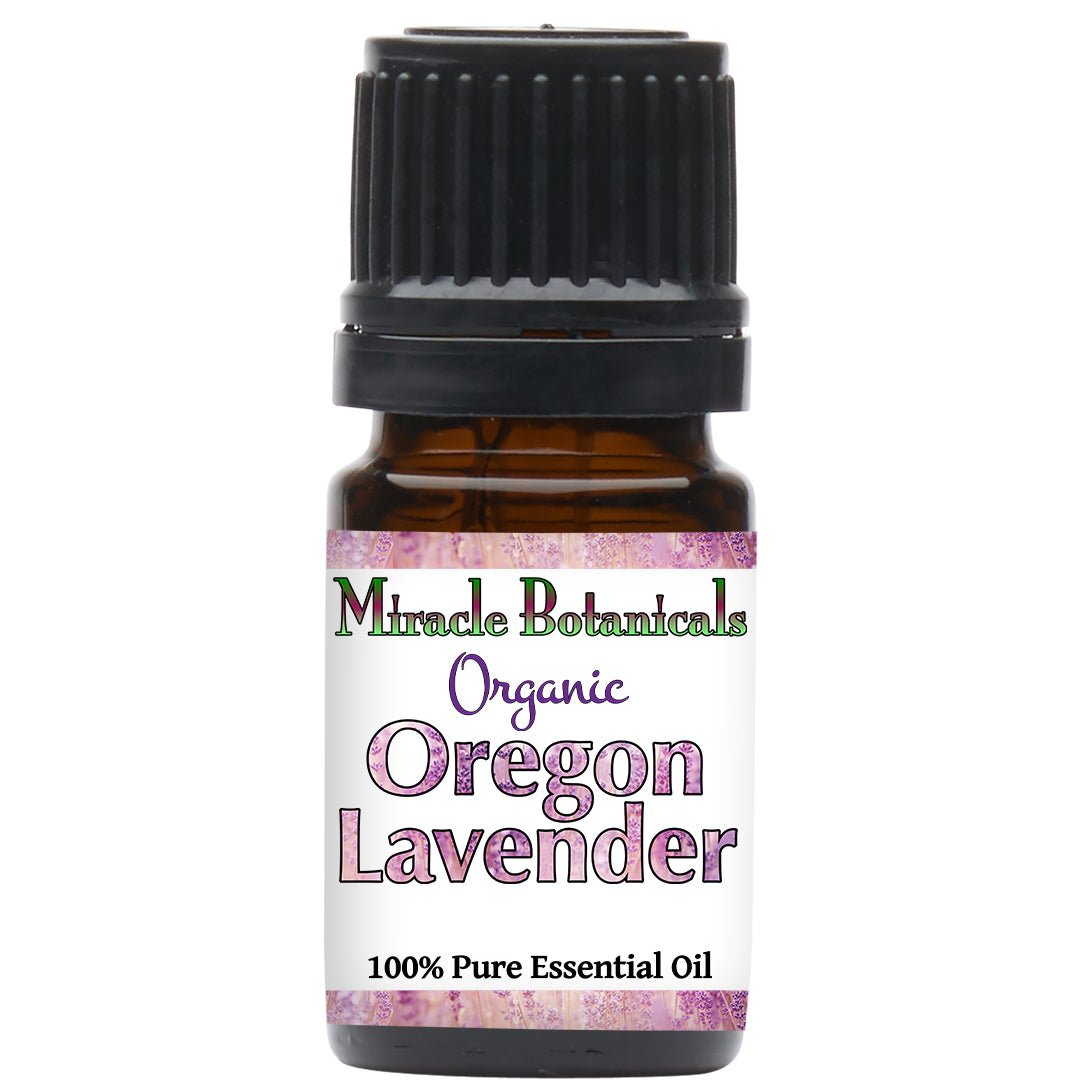 Lavender (Oregon) Essential Oil - Organic (Lavandula Angustifolia) - Miracle Botanicals Essential Oils