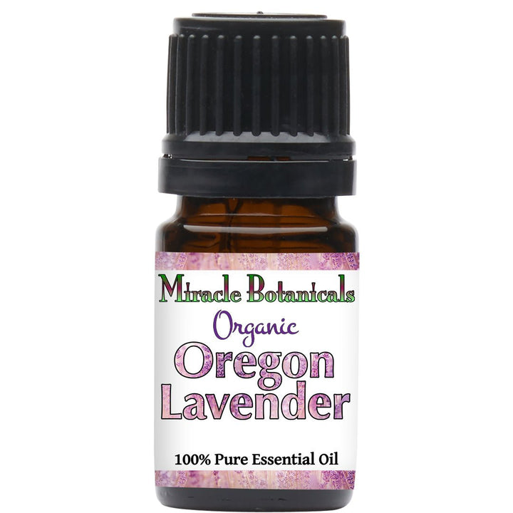 Lavender (Oregon) Essential Oil - Organic (Lavandula Angustifolia) - Miracle Botanicals Essential Oils