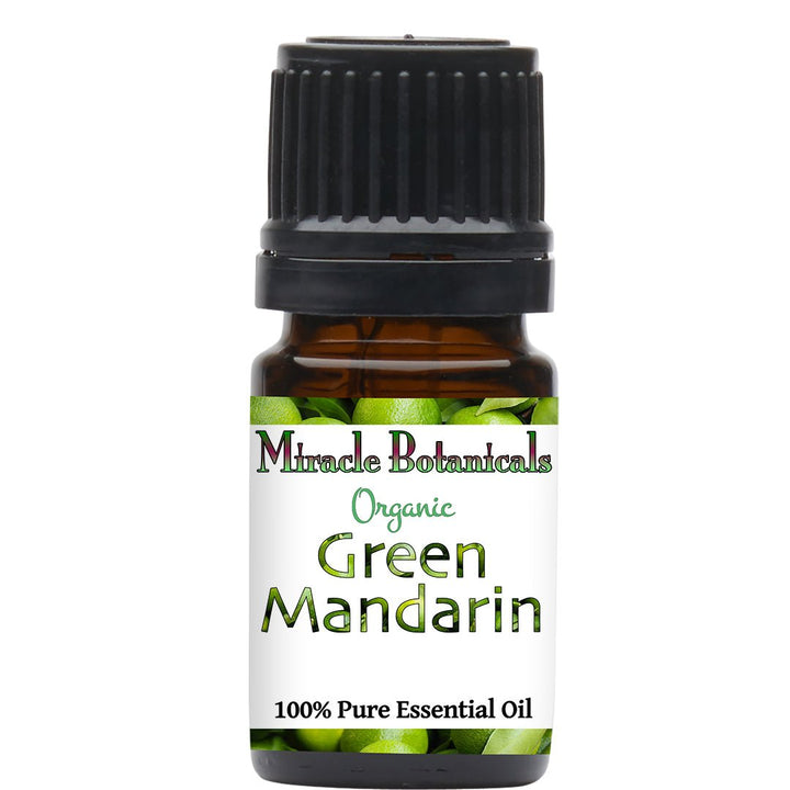 Mandarin (Green) Essential Oil - Organic (Citrus Reticulata) - Miracle Botanicals Essential Oils