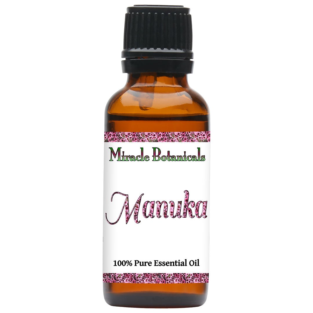 Manuka Essential Oil - Wildcrafted (Leptospermum Scoparium) - Miracle Botanicals Essential Oils