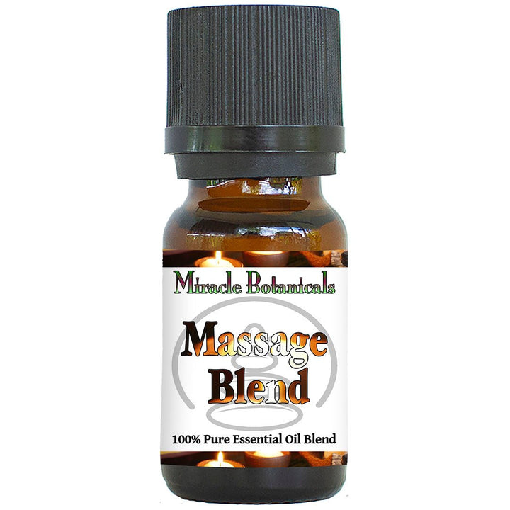Massage - 100% Pure Essential Oil Blend for Soothing Tired Muscles - Miracle Botanicals Essential Oils