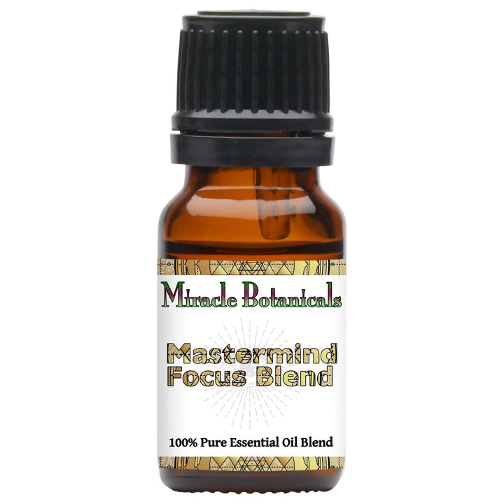 Mastermind (Focus) Essential Oil Blend - 100% Pure Essential Oil Blend For Focus, Attention and Clarity