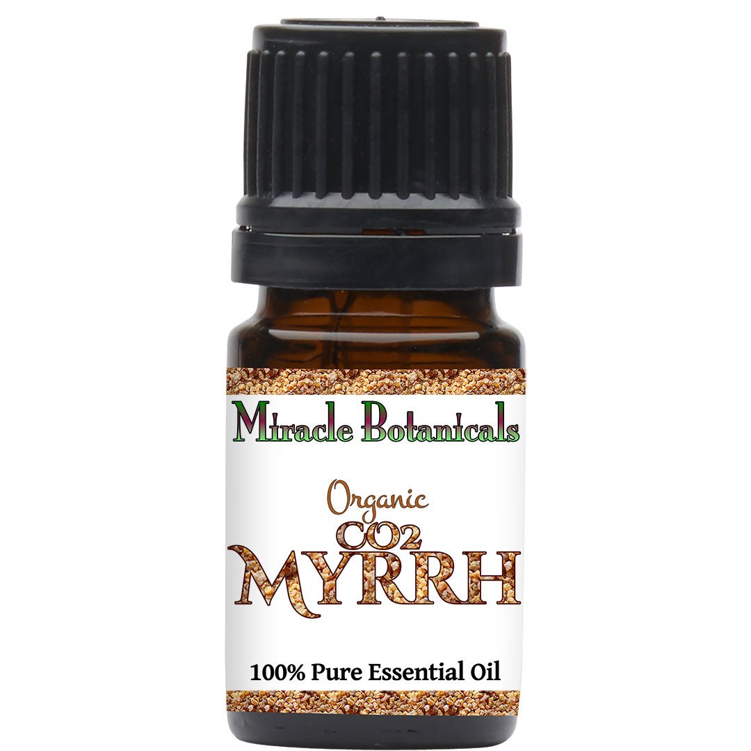 Myrrh Essential Oil - CO2 Extracted - Organic (Commiphora Myrrha) - Miracle Botanicals Essential Oils