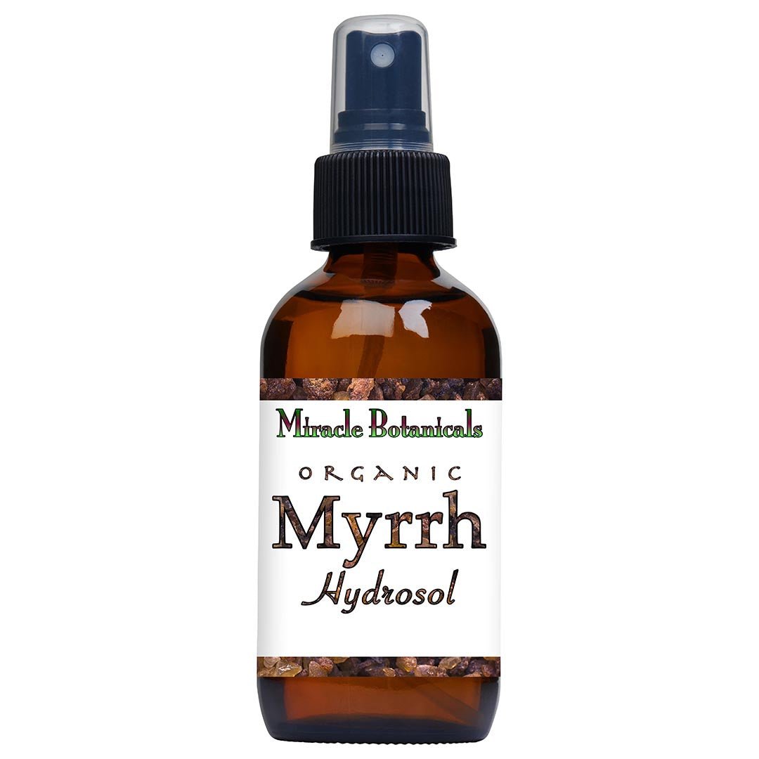 Myrrh Hydrosol - Organic (Commiphora Myrrha) - Miracle Botanicals Essential Oils
