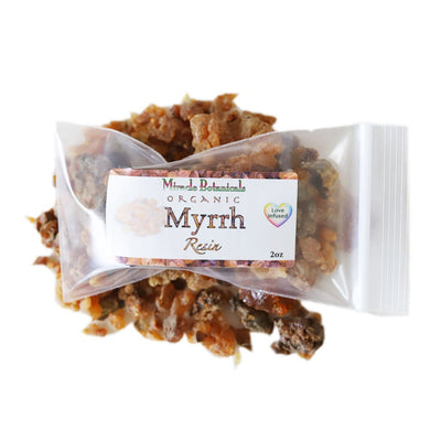 Myrrh Resin - Organic (Commiphora Myrrha)