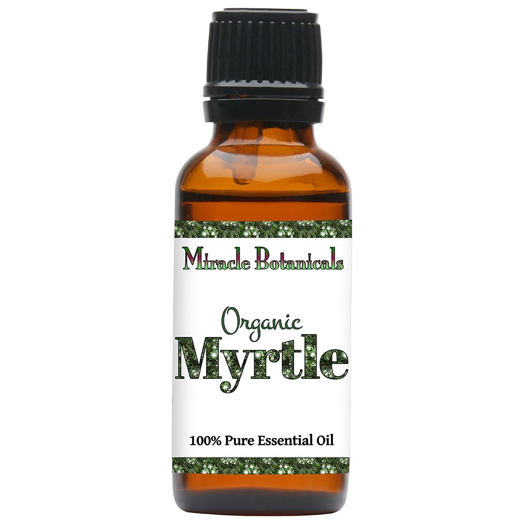 Myrtle Essential Oil - Organic (Myrtus Communis) - Miracle Botanicals Essential Oils