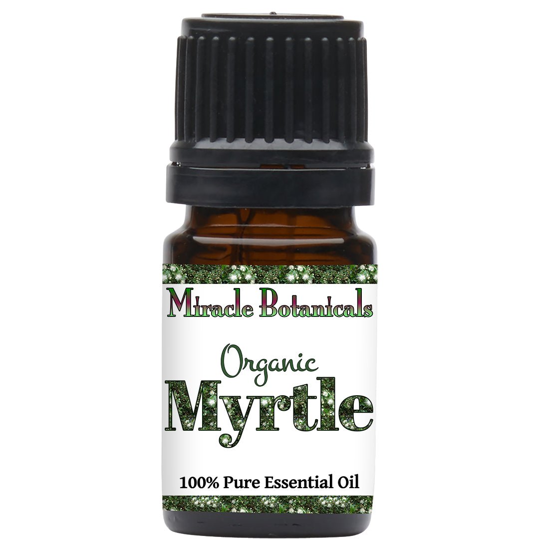 Myrtle Essential Oil - Organic (Myrtus Communis) - Miracle Botanicals Essential Oils