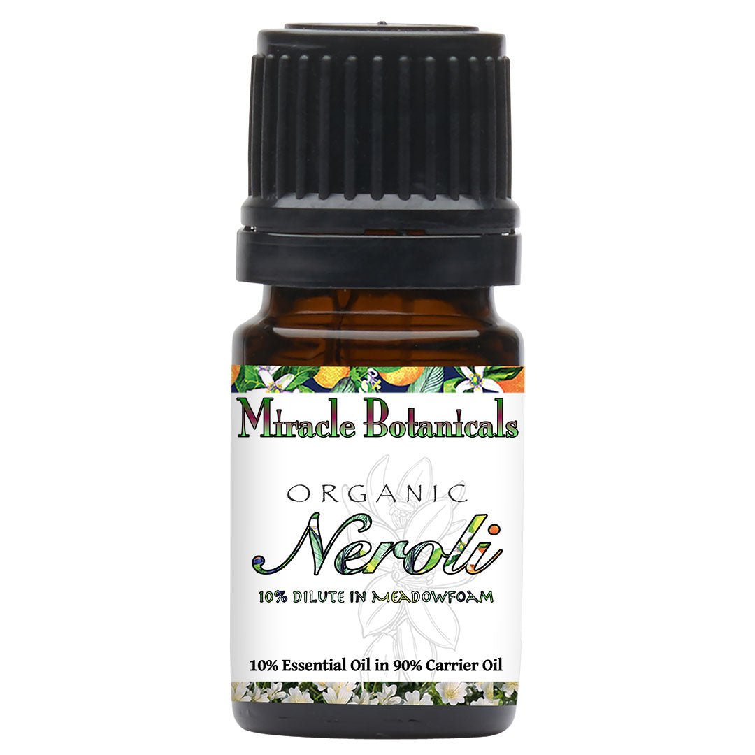 Neroli Essential Oil - Organic (Citrus Aurantium Amara) - Miracle Botanicals Essential Oils