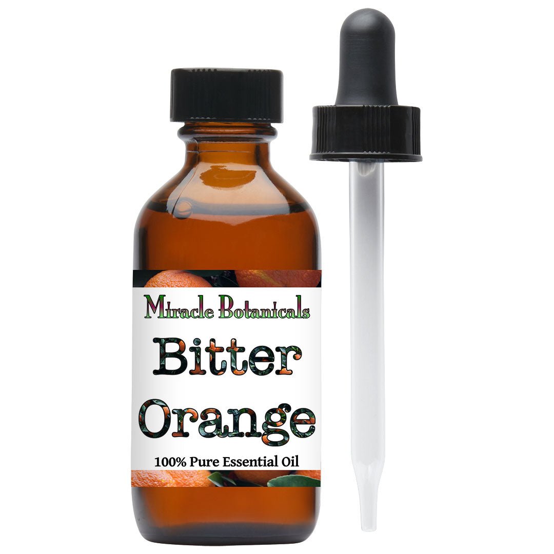 Orange (Bitter) Peel Essential Oil (Citrus Aurantium L., ssp. amara Engl., C. bigaradia Risso) - Miracle Botanicals Essential Oils